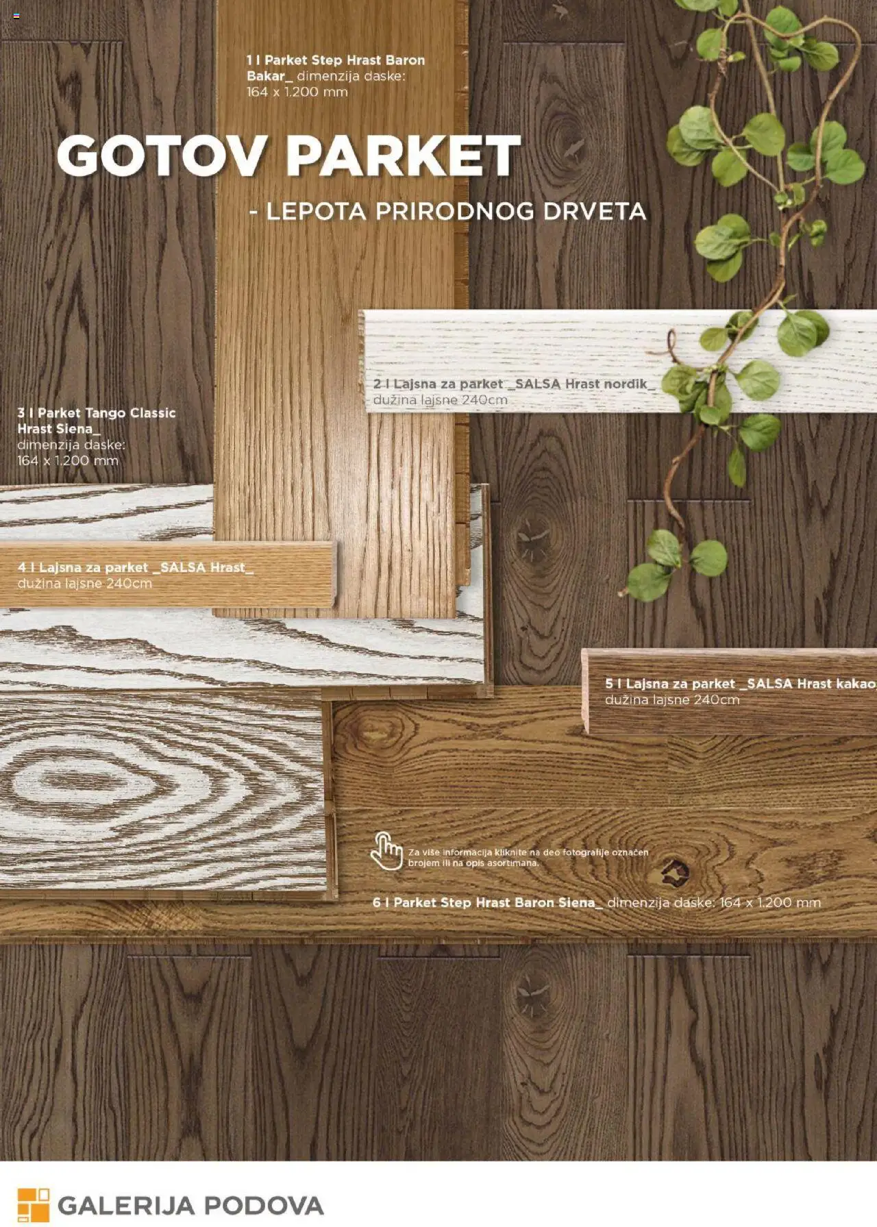Galerija Podova katalog - važi od 31.01.2025 | Strana: 61
