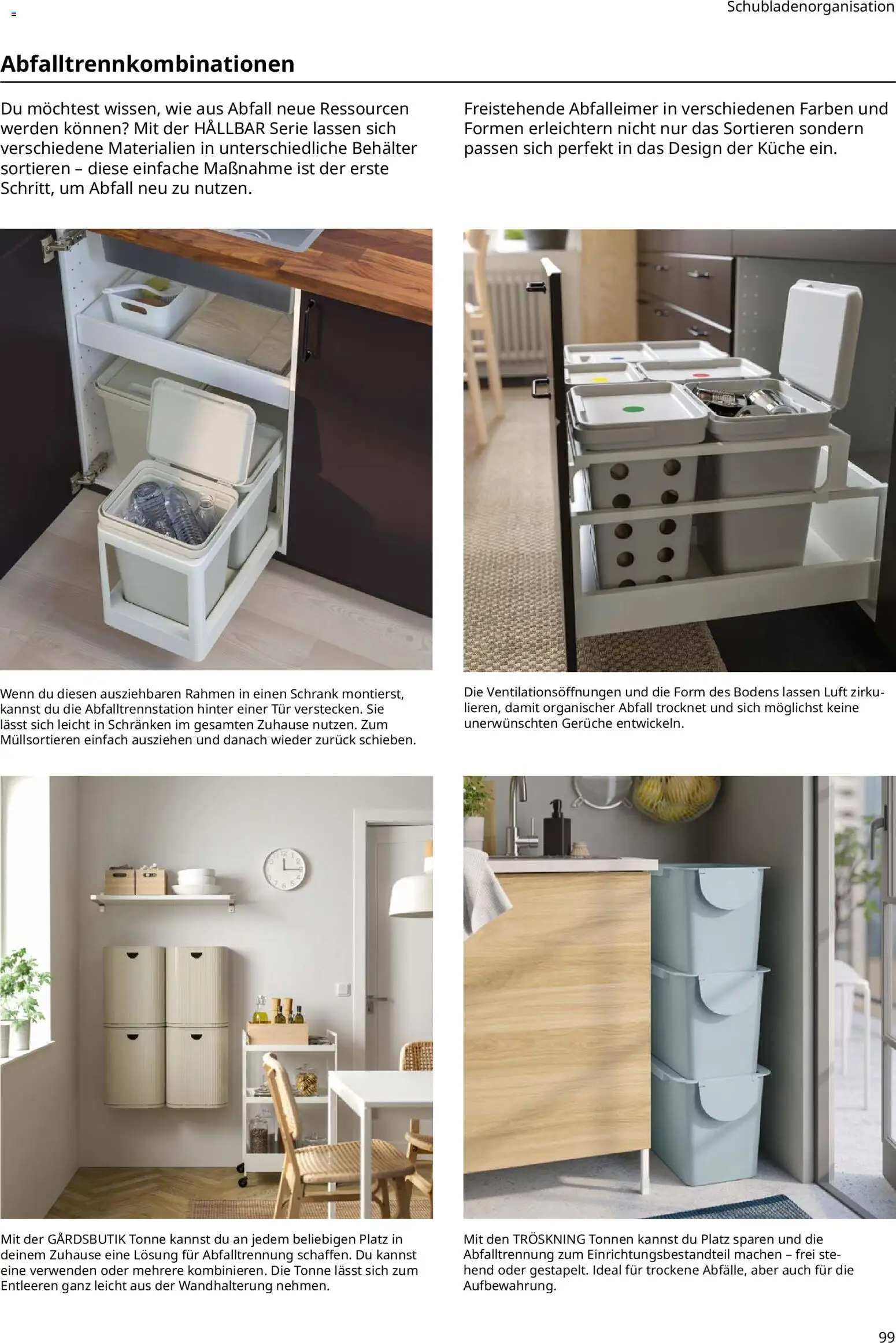 Ikea Küchen  – gültig ab 02.01.2026 | Seite: 99 | Produkte: Schrank, Küche, Tür, Abfalleimer