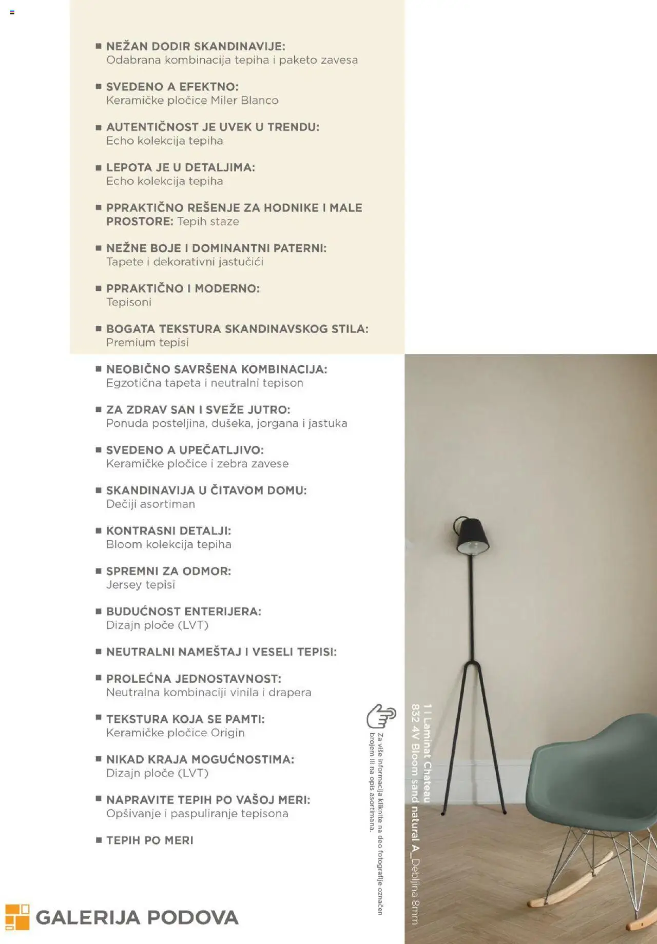 Galerija Podova katalog - važi od 31.01.2025 | Strana: 3 | Proizvode: Tepih, Zavesa