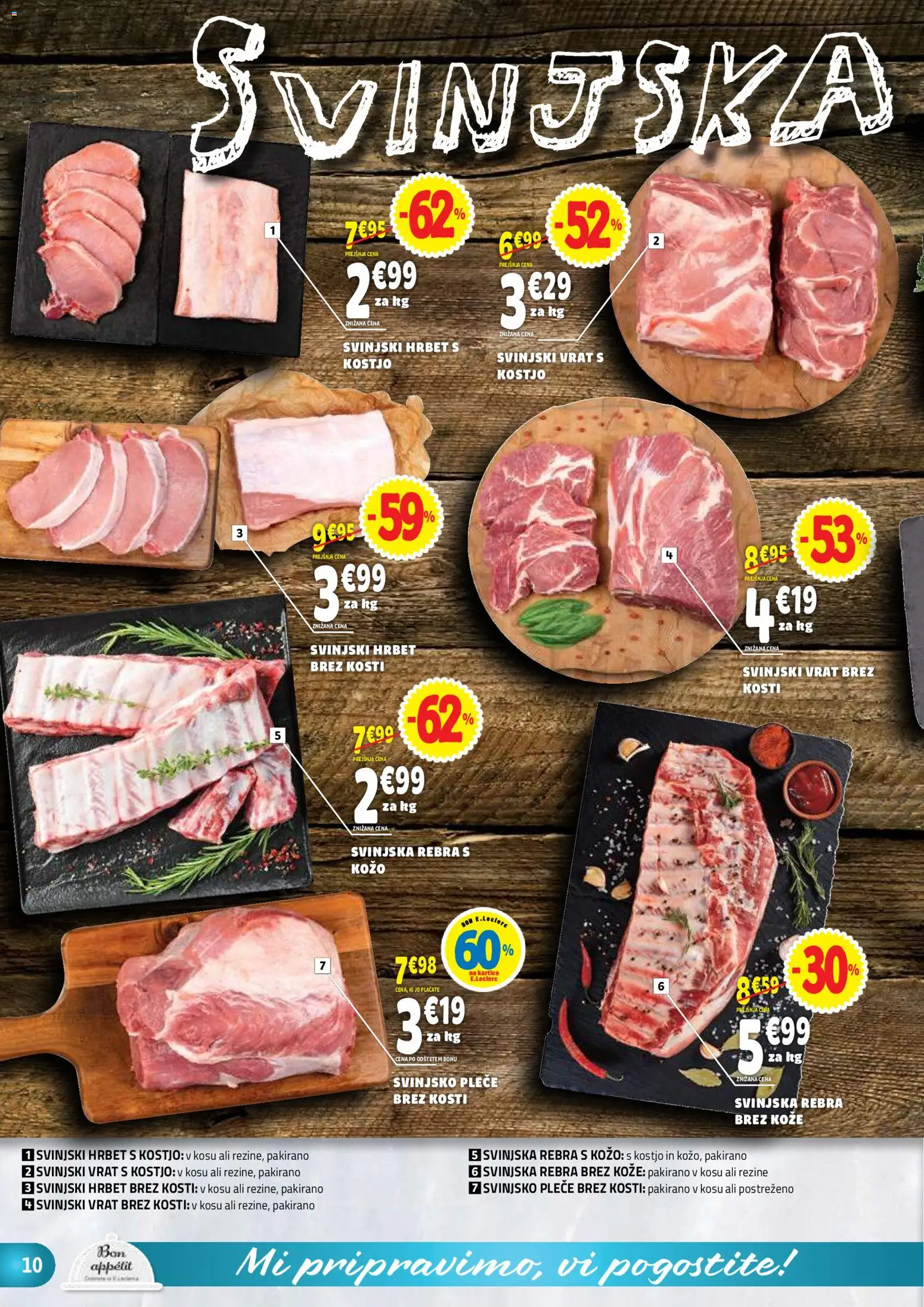 Novi E.leclerc katalog ponudbe – veljaven od 07.01.2026 | Stran: 10