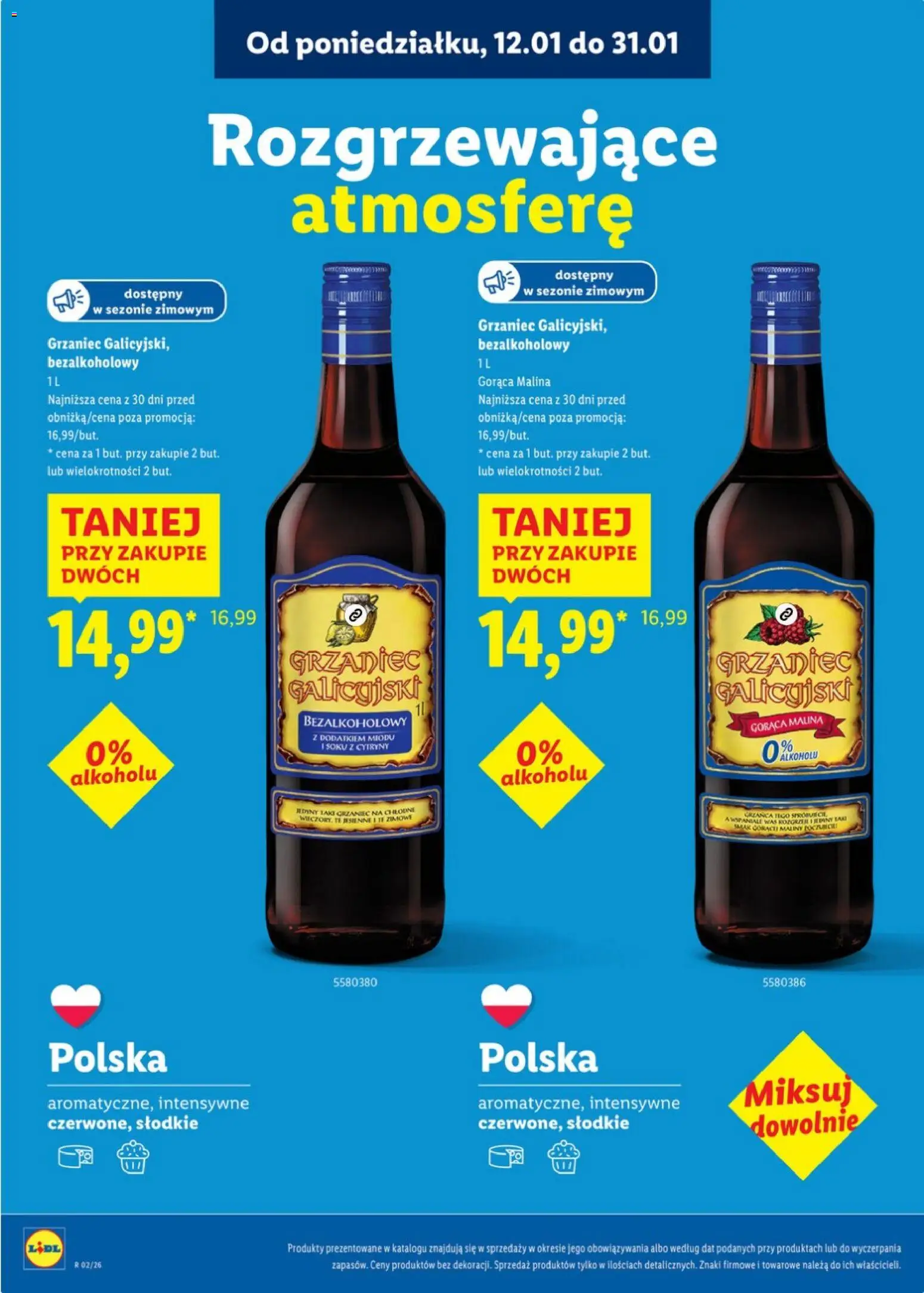 Lidl Katalog karta win od 05.01.2026 | Strona: 5 | Produkty: Malina, Cytryny