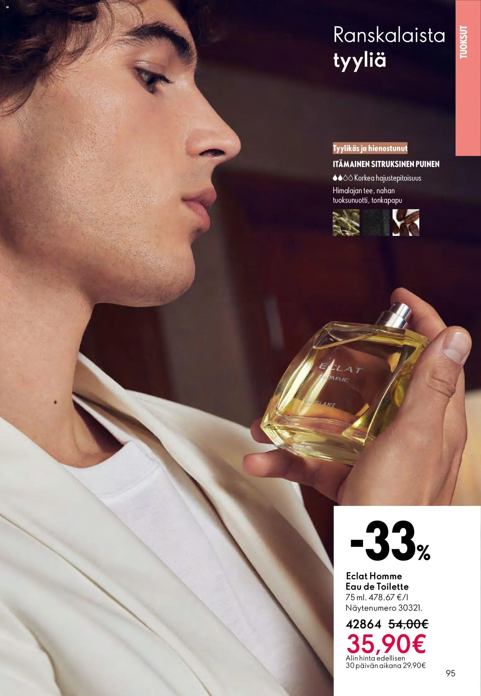 Oriflame - Esite 03 – voimassa 18.02.2026 alkaen | Sivu: 95 | Tuotteet: Eau de toilette