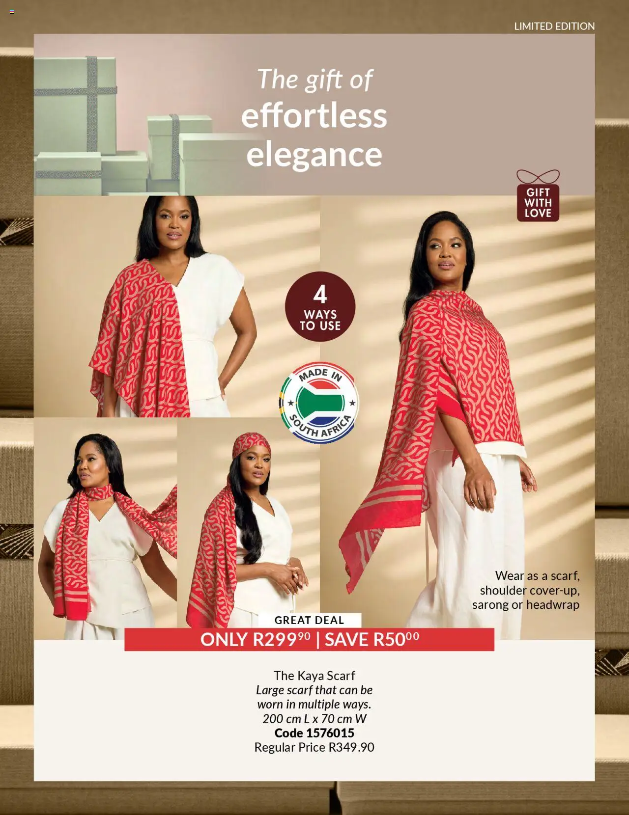 New Justine catalogue – valid from 17.10.2025 | Page: 9 | Products: Scarf