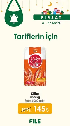 06.03.2026 tarihinden itibaren geçerli olan File Market kataloğu önizlemesi