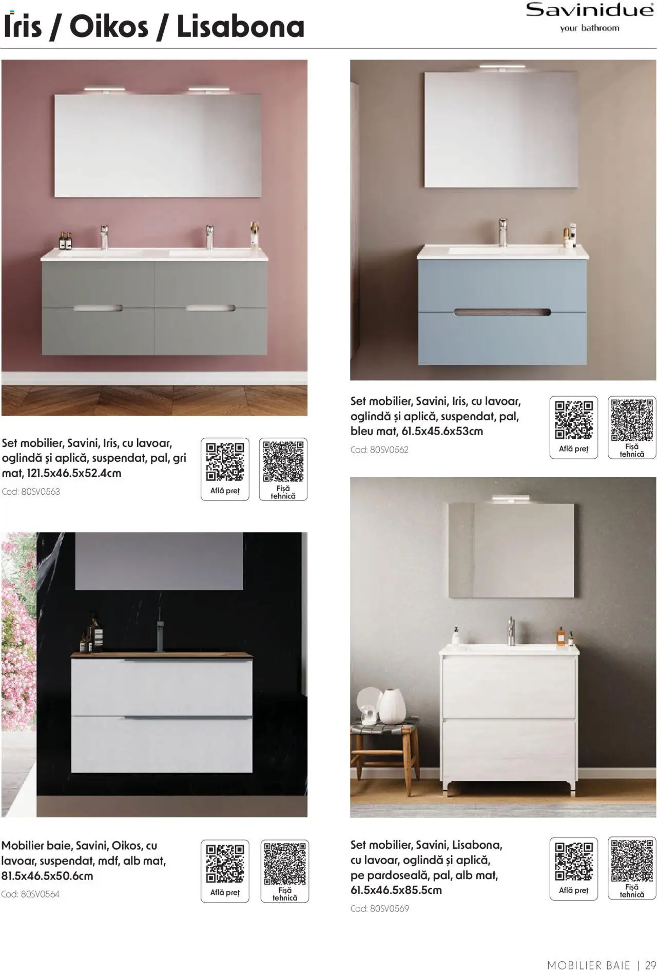 Catalog Romstal – valabil de la 25.11.2024 | Pagină: 29 | Produse: Oglindă