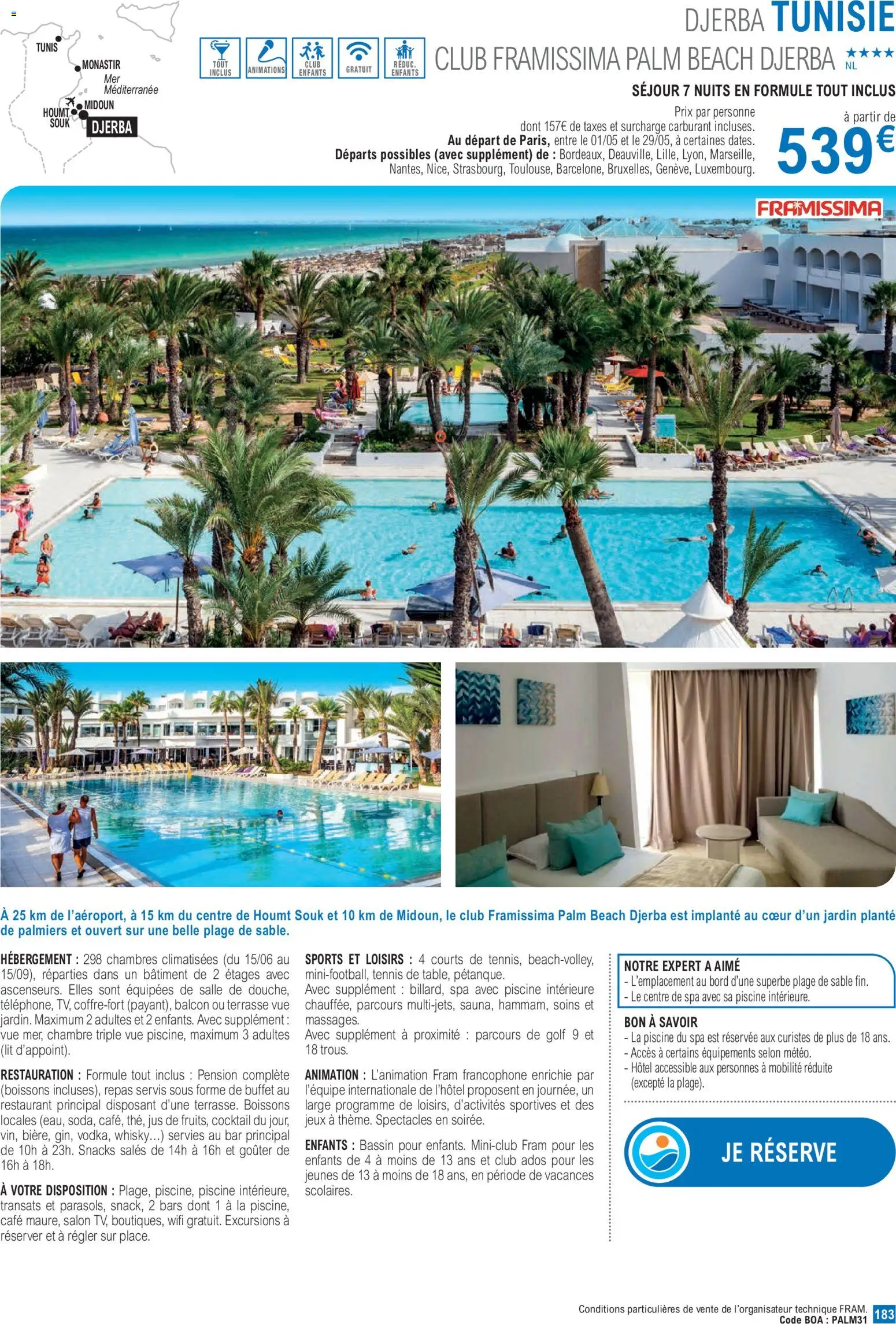 {H1} | Page: 183 | Produits: Whisky, Café, Jeux, Jus