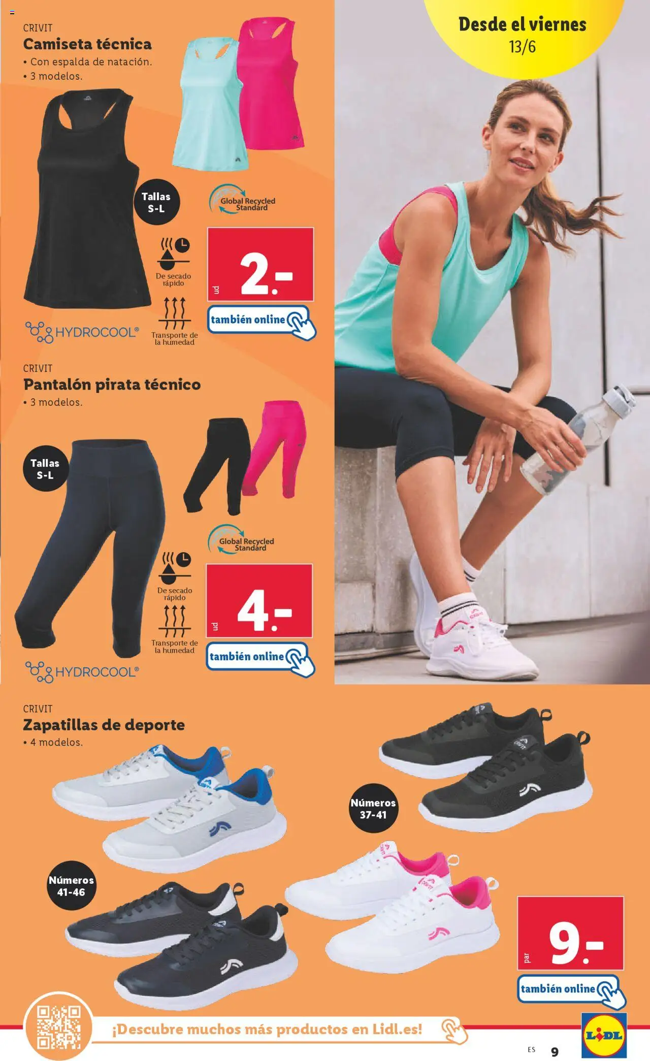 Lidl catálogo MAD │ válido desde el 09.06.2025 | Página: 47 | Productos: Zapatillas