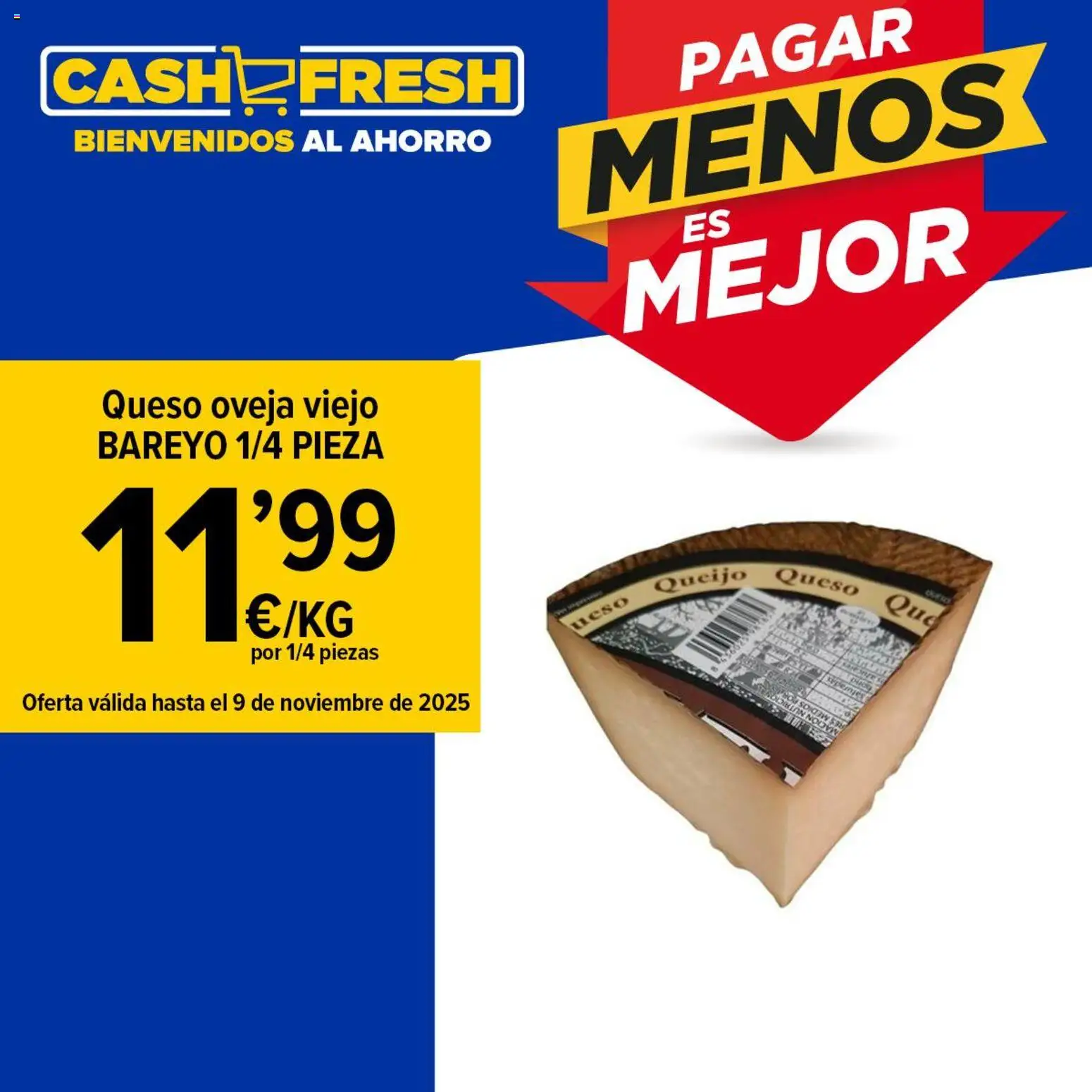 Cash Fresh folleto │ válido desde el 03.11.2025 | Página: 2 | Productos: Queso