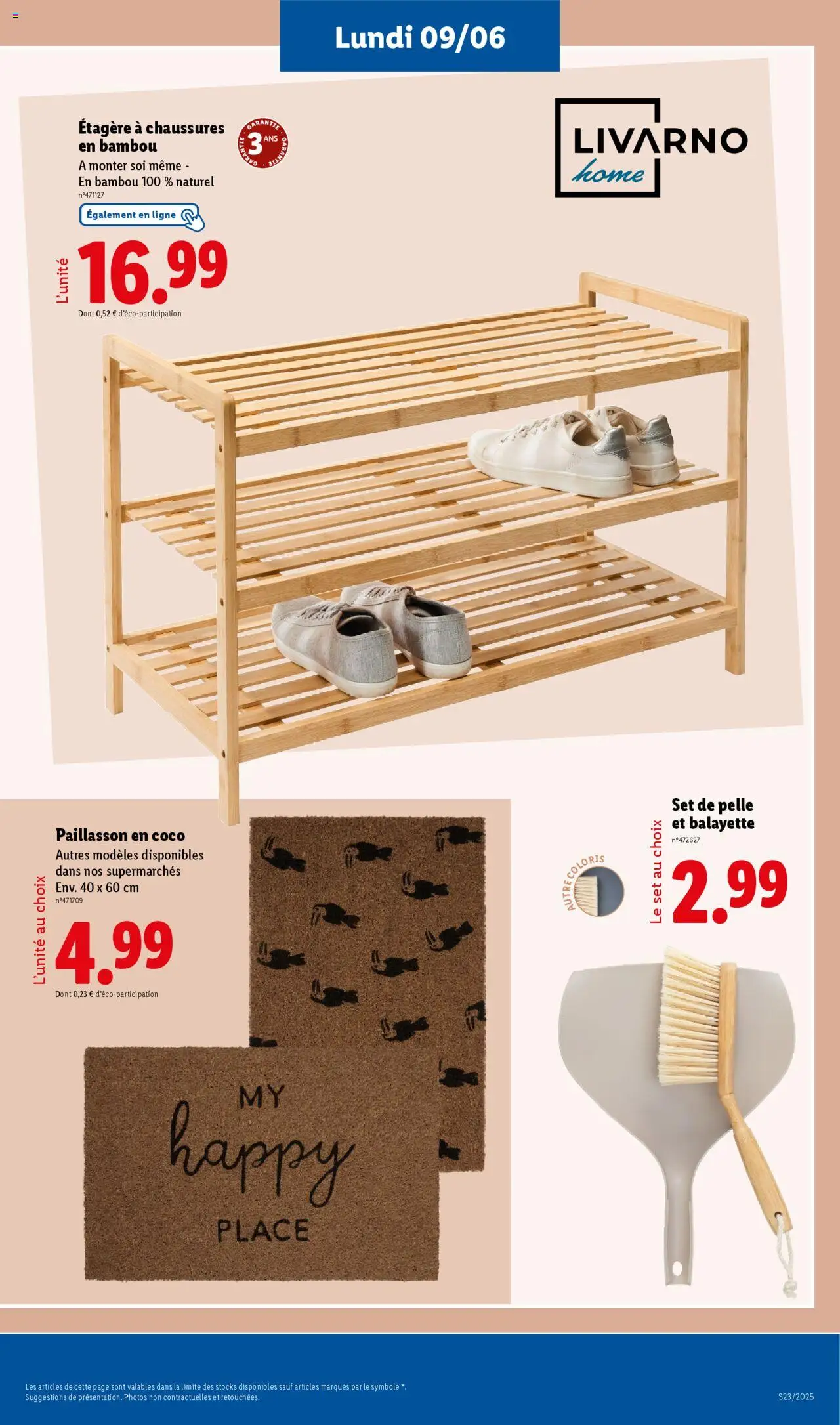  | Page: 29 | Produits: Étagère, Paillasson