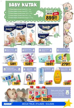 Aman katalog  - pregled Aman kataloga - važi od 27.04.2026 | Strana: 41 | Proizvode: Puder, Šampon, Sapun, Pelene