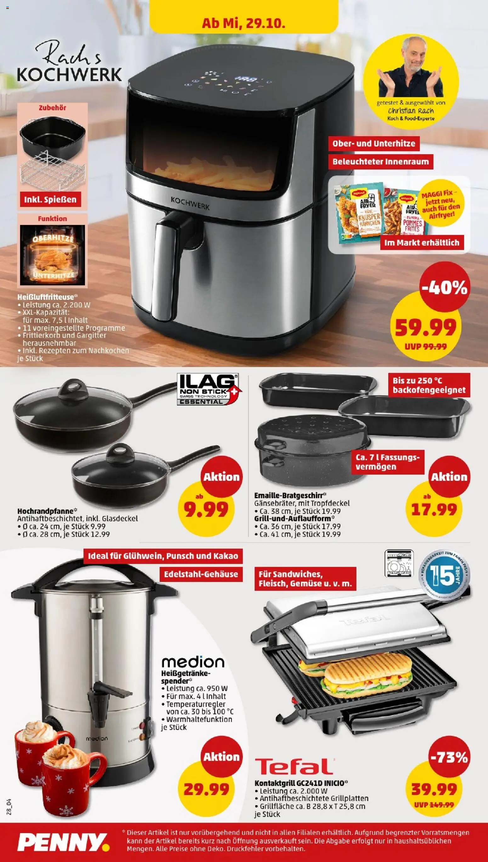 Penny - Bayern  – gültig ab 27.10.2025 | Seite: 30 | Produkte: Maggi, Pommes, Pommes frites, Gemüse