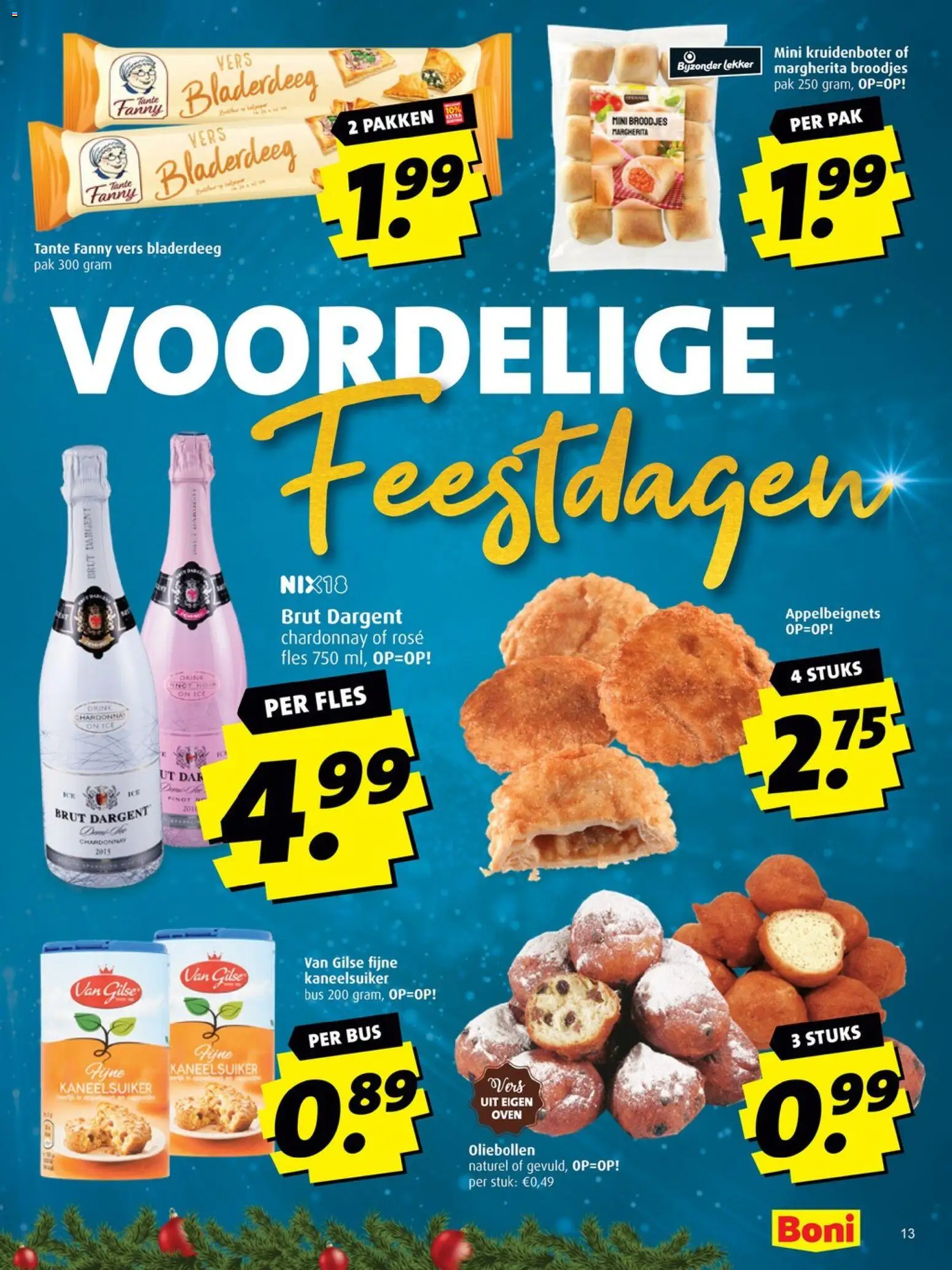 {H1} | Pagina: 13 | Producten: Fles, Oven, Broodjes