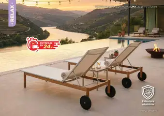 Pré-visualização Espaço Casa folheto Ar Livre 2026 válido de 07.03.2026 | Página: 188 | Produtos: Espreguiçadeira