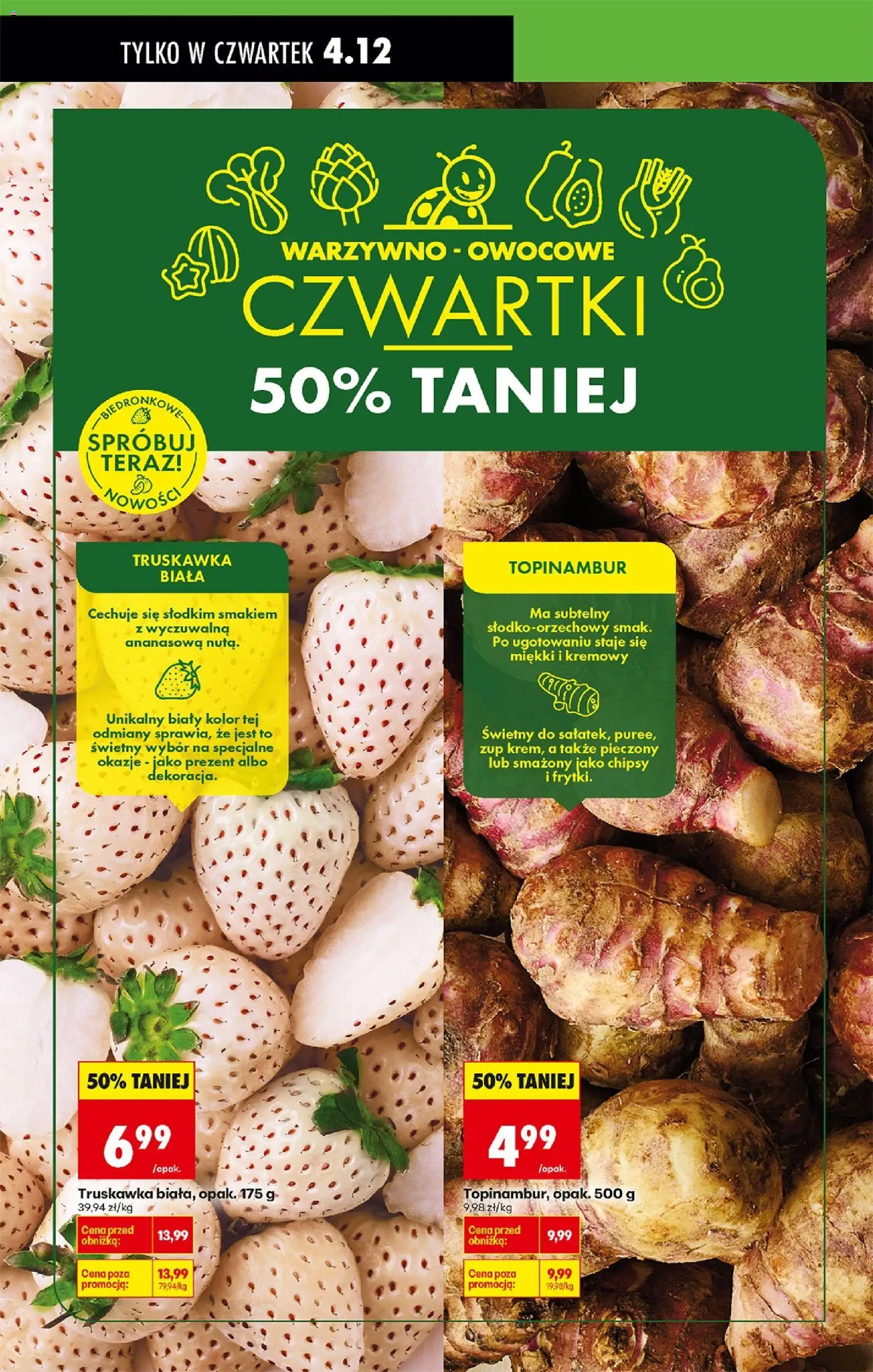 Biedronka gazetka - Oferta w tym tygodniu od 04.12.2025 | Strona: 29 | Produkty: Chipsy, Topinambur