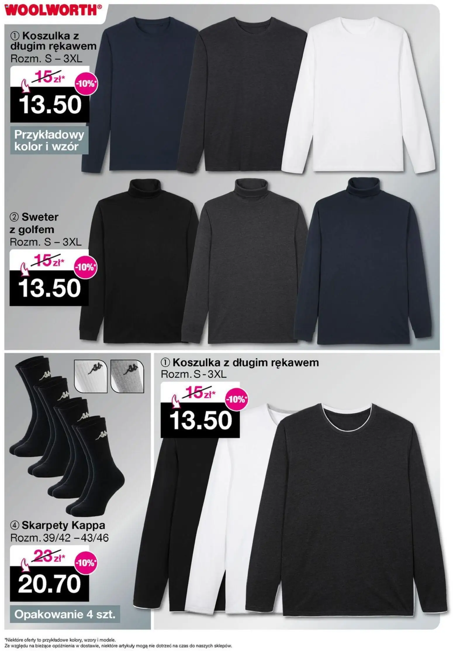 Woolworth Gazetka od 28.11.2025 | Strona: 8 | Produkty: Sweter, Skarpety