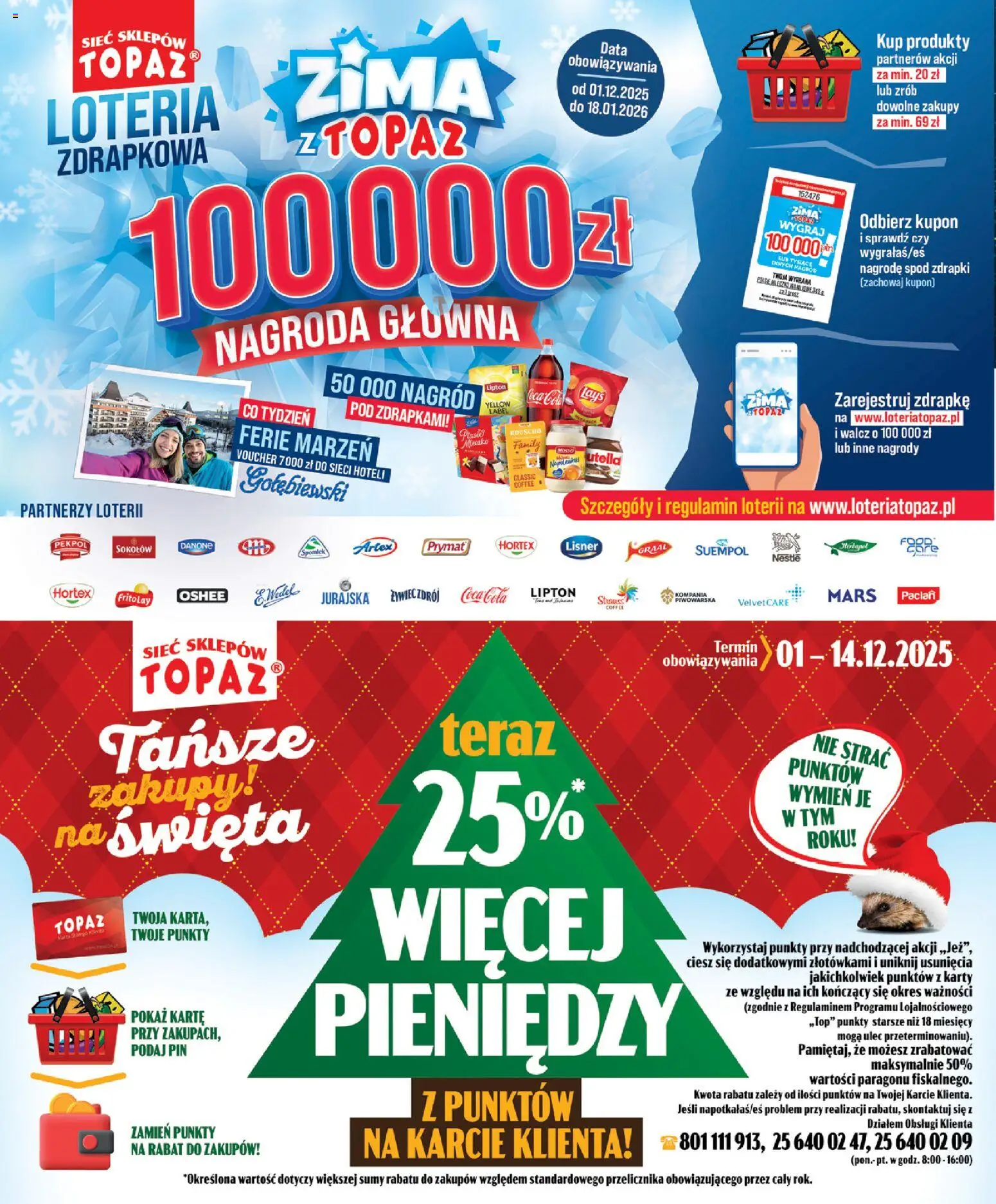 Topaz Gazetka MAZ od 04.12.2025 | Strona: 12 | Produkty: Lays