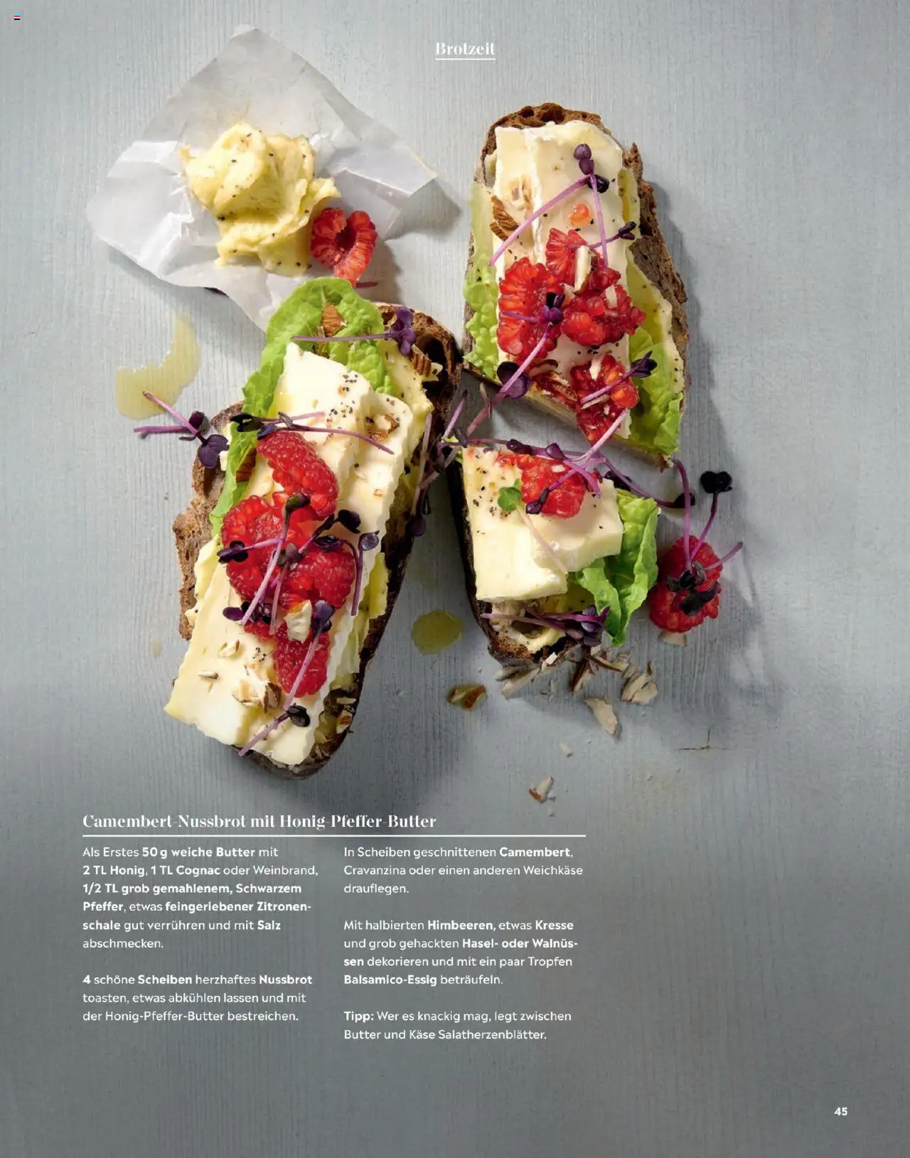 Radatz Schmeckt gültig ab 28.07.2025 | Seite: 45 | Produkte: Salz, Butter, Käse