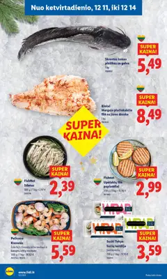 LIDL leidinys galioja nuo 11.12.2025 | Puslapis: 12 | Prekių: Jūros druska, Druska