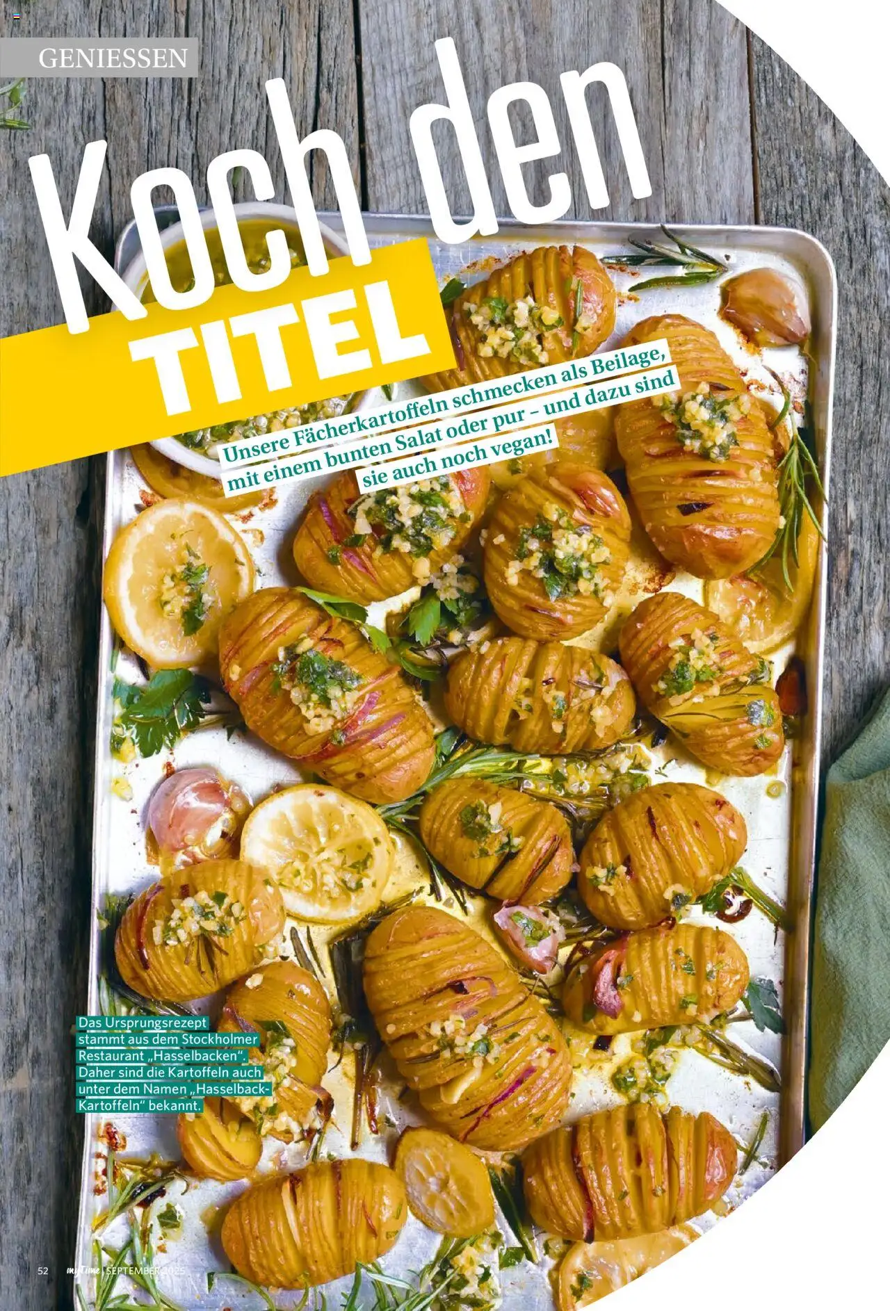 Famila Nordwest myTime September 2025 – gültig ab 01.09.2025 | Seite: 52 | Produkte: Kartoffeln, Salat