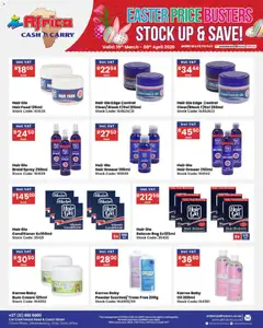 Africa Cash & Carry specials catalogue – valid from 19.03.2026 | Page: 50