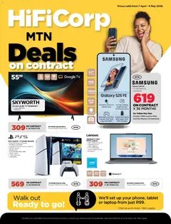 HiFi Corp specials catalogue – valid from 07.04.2026