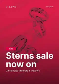 Sterns specials catalogue – valid from 26.12.2025