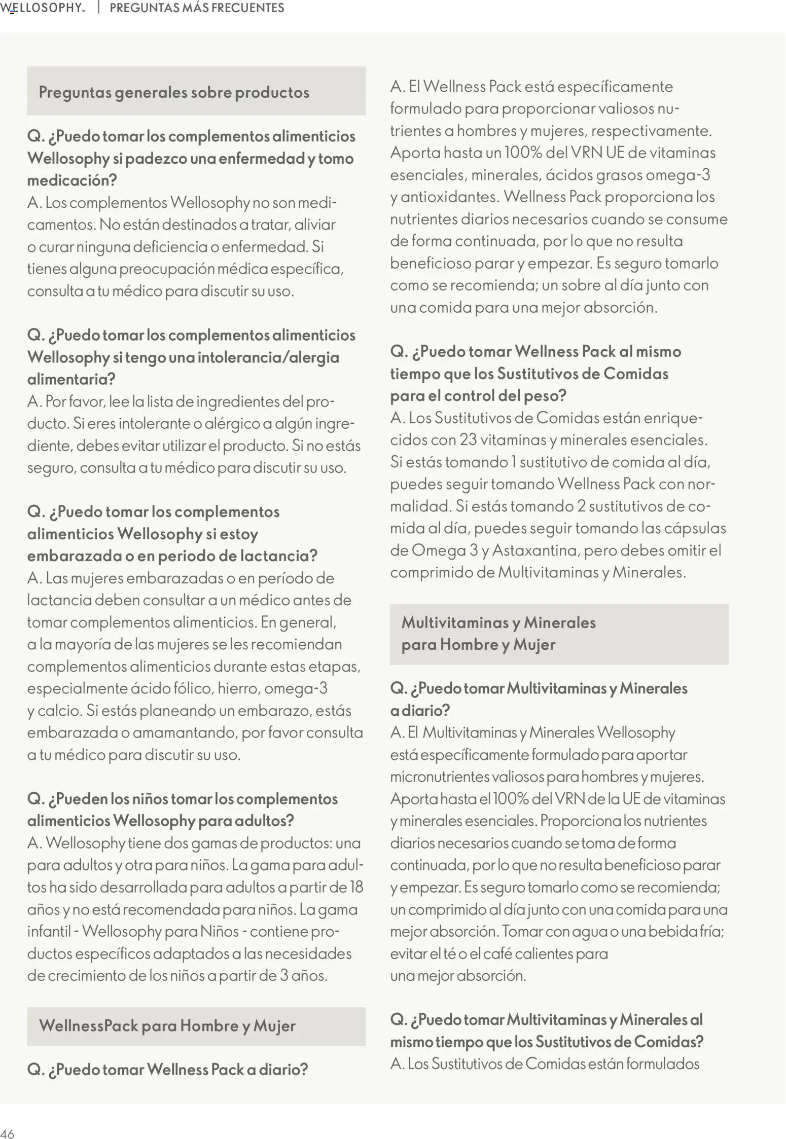 Oriflame - Guía Wellosophy │ válido desde el 01.11.2023 | Página: 46 | Productos: Δοχείο φοντί, Κρεμάστρα, Café, Peso