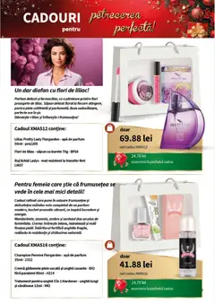 Ofertele Lady’s valabile de la 10.11.2025 | Pagină: 11 | Produse: Apă de parfum, Burete, Ruj, Apă