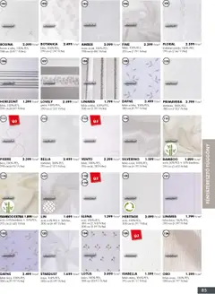 Diego Katalógus - amely érvényes a következő dátumtól: 02.10.2025 | Oldal: 85 | Termékek: Fényáteresztő függöny, Függöny