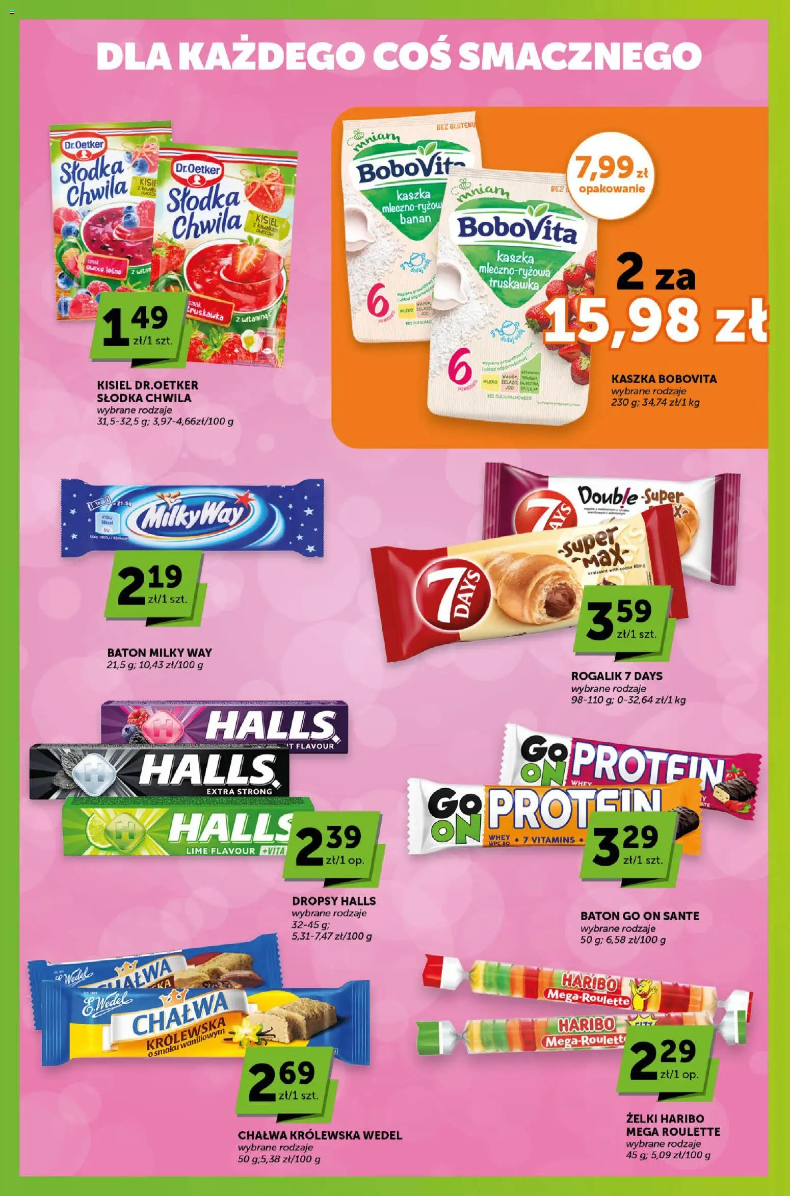 ABC gazetka - Sprawdź, co więcej od 09.04.2026 | Strona: 5 | Produkty: Baton, Mleko, Żelki, Owoce