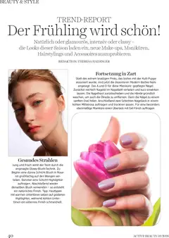 dm drogerie markt Active Beauty Magazin 03/2026 ab 01.03.2026 gültig | Seite: 40 | Produkte: Nagellack