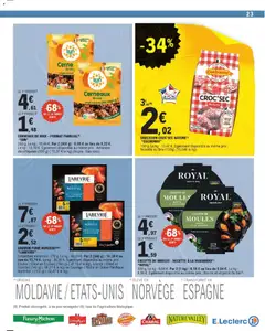 E.Leclerc - Prévisualisation de SAUMON FUMÉ NORVÈGE, 5 tranches minimum. 170 g. valide à partir de 20.01.2026 | Page: 23