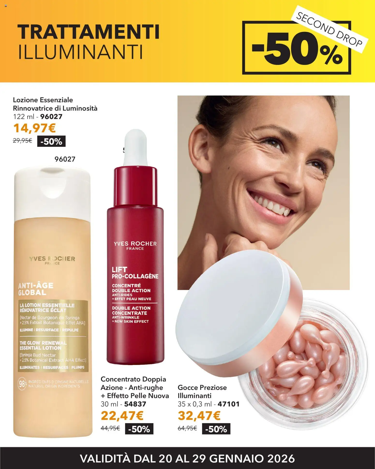Volantino Yves Rocher del 20.01.2026 | Pagina: 3 | Prodotti: The