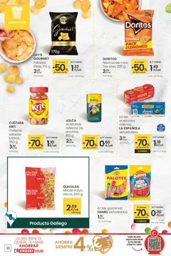 Vista previa Eroski - Adelántate a la Navidad válido desde el 13.11.2025 | Página: 22 | Productos: Καλτσάκια μισά, Golosinas, Té, Galletas