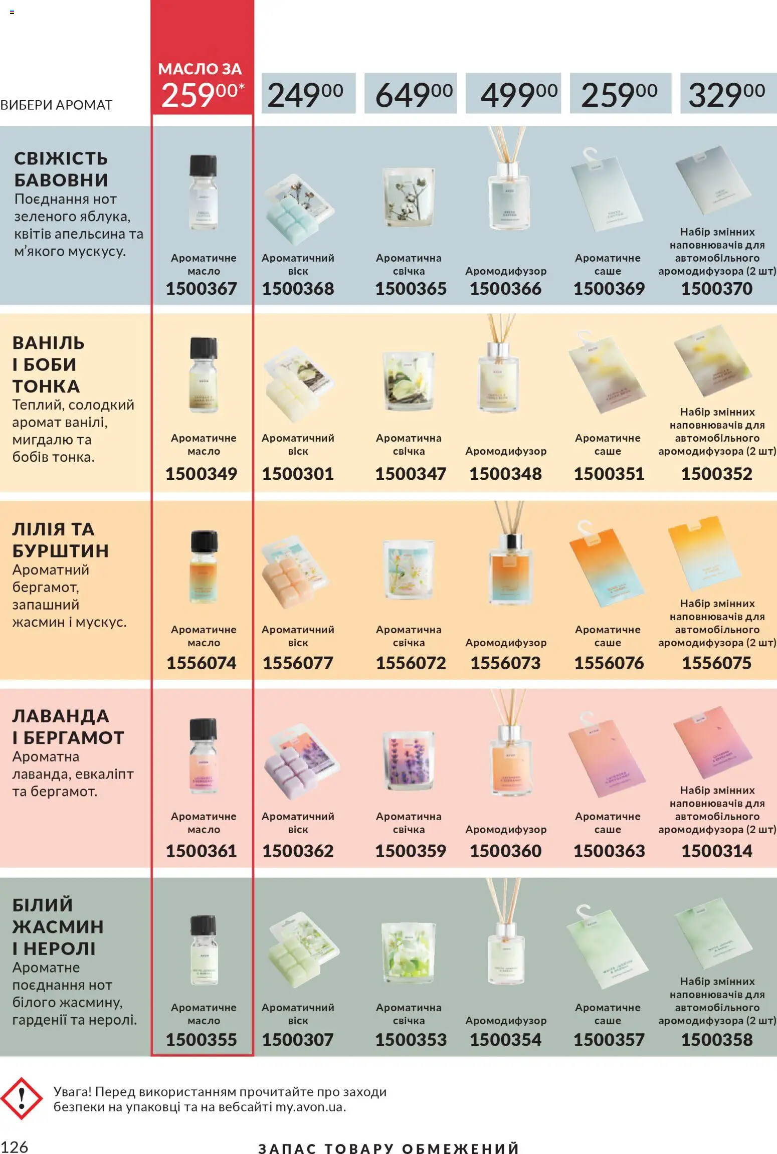 AVON Kаталог - дійснийкції з 31.03.2026 | Сторінка: 126