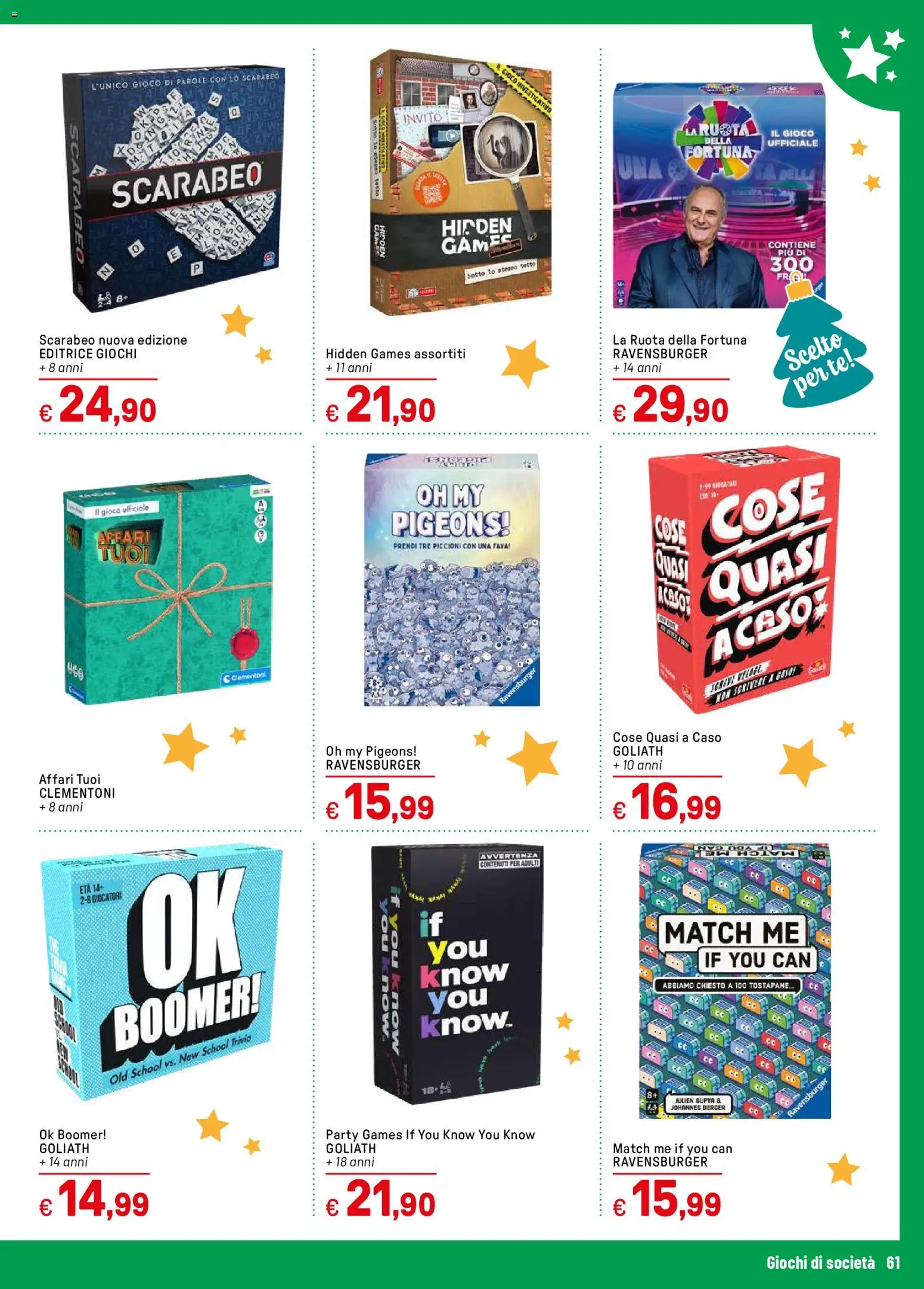 Volantino Iper del 05.11.2025 | Pagina: 61 | Prodotti: Tè, Gioco, Tostapane