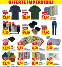 Anteprima del volantino D Più volantino valido a partire dal 20.04.2026 | Pagina: 17 | Prodotti: Bermuda, Cuscino, Tovaglia, Guanciale