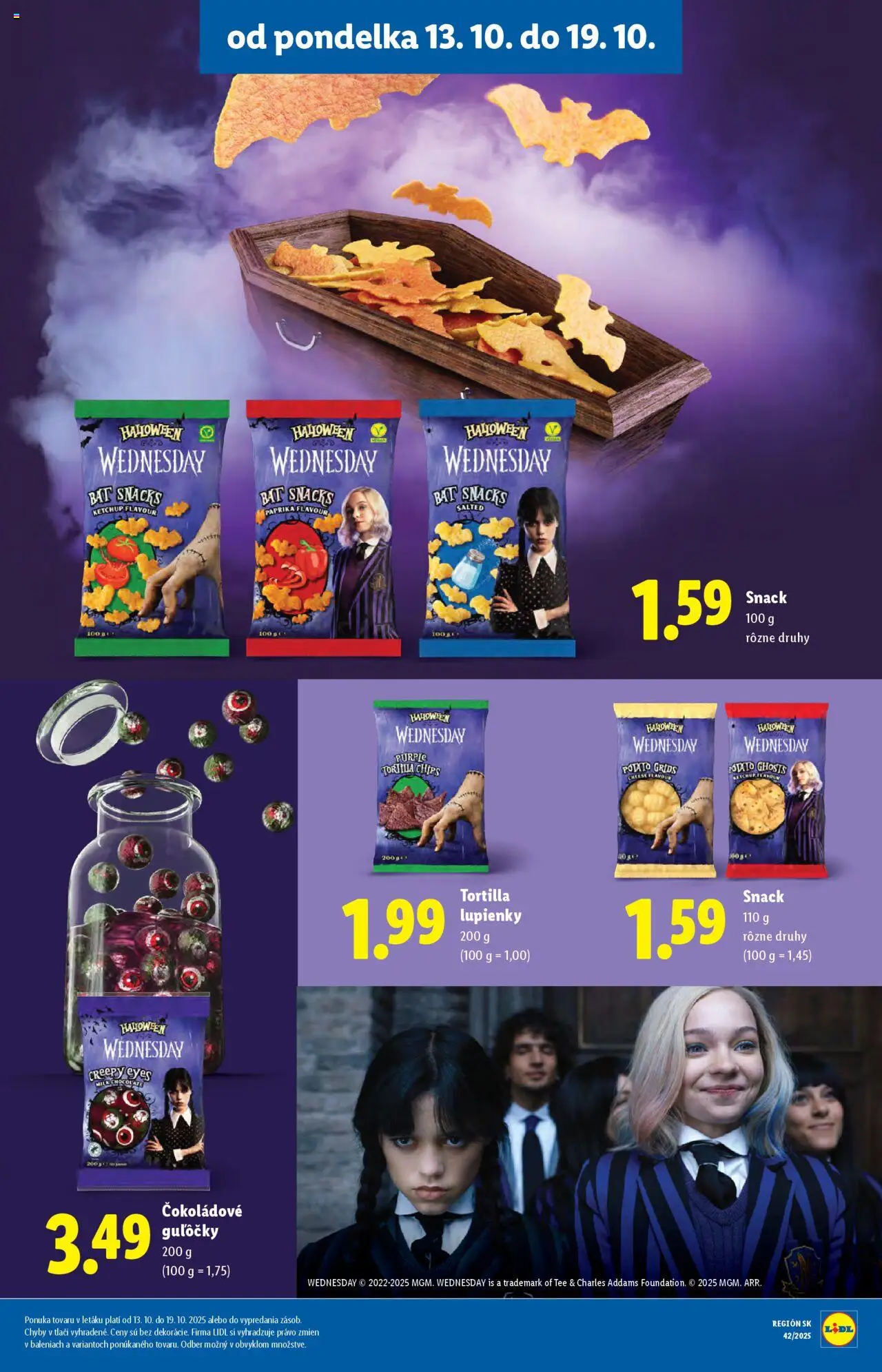 Nové Lidl akcie – leták je platný od 13.10.2025 | Strana: 47 | Produkty: Paprika, Tortilla