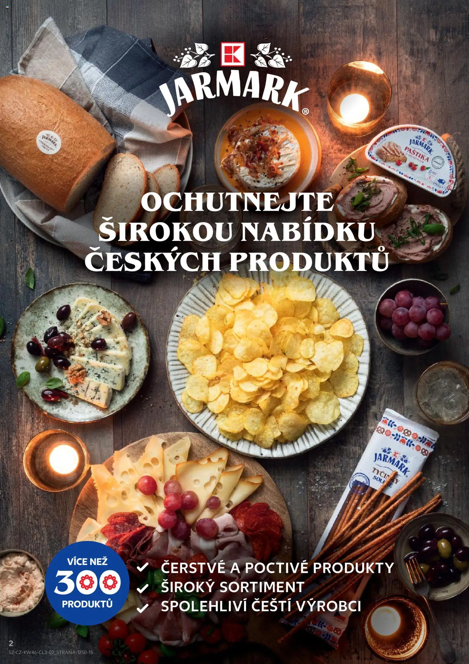 Kaufland leták - Praha 8 od 13.11.2025 | Strana: 2 | Produkty: Tyčinky, Paštika