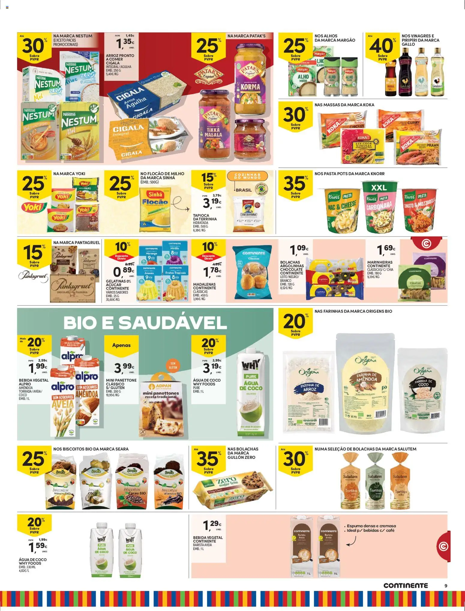 Continente - Madeira: Folheto Semanal │ válido de 06.01.2026 | Página: 9 | Produtos: Ferro, Knorr, Nestlé, Chocolate