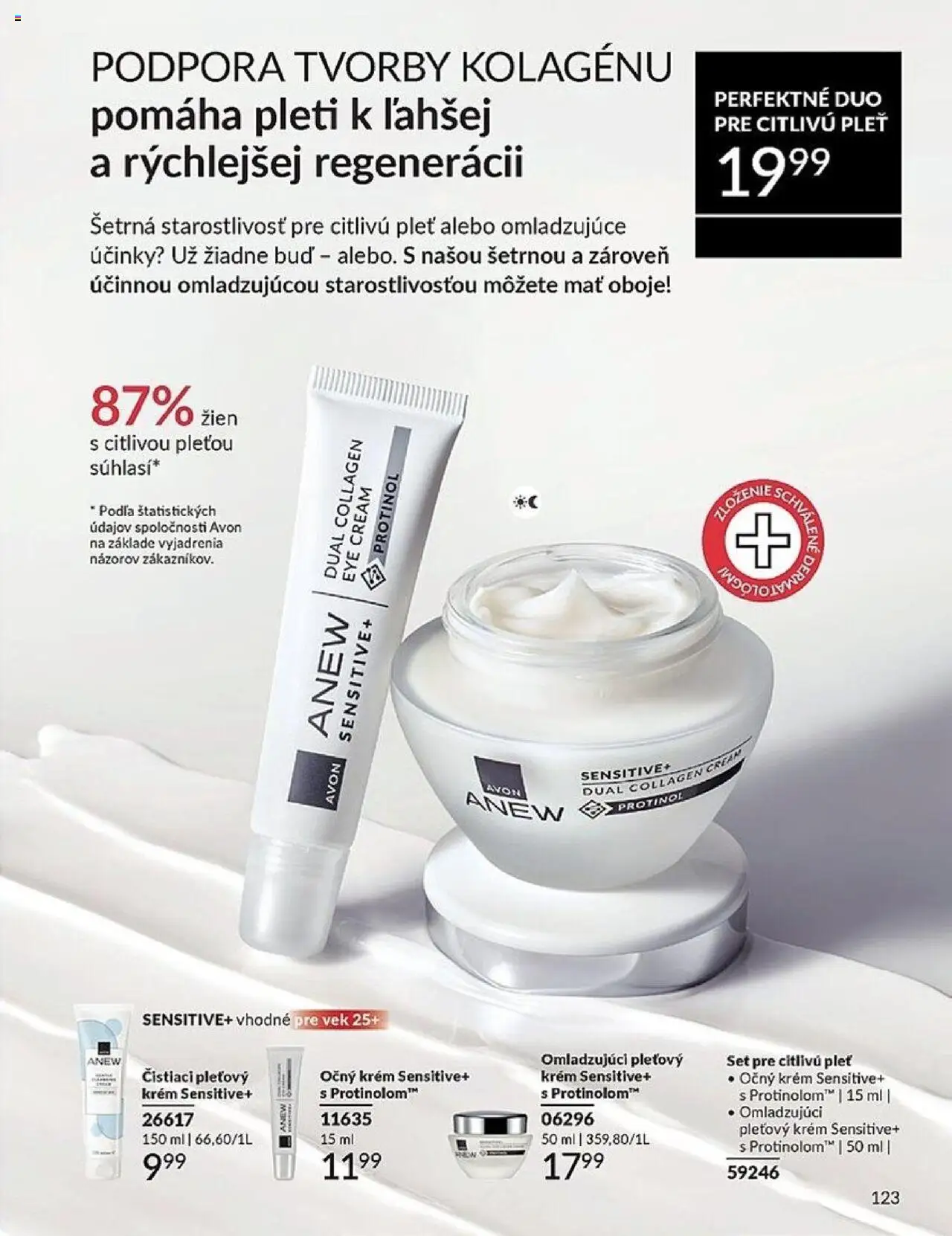 Nové Avon akcie – leták je platný od 01.10.2025 | Strana: 123 | Produkty: Krém