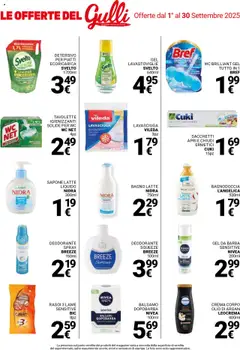 Volantino Gulliver del 01.09.2025 | Pagina: 22 | Prodotti: Balsamo, Crema, Deodorante, Bagno