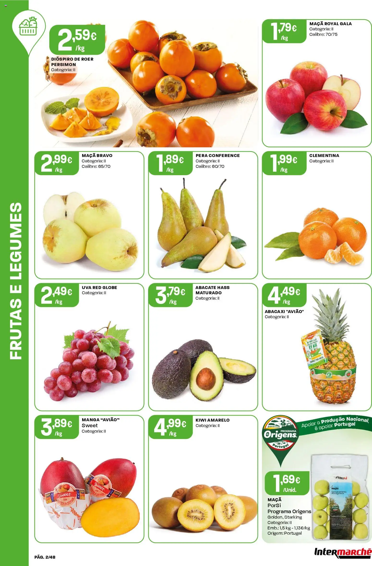 Intermarché - Black Friday │ válido de 27.11.2025 | Página: 2 | Produtos: Maça, Maçãs, Abacaxi, Kiwi