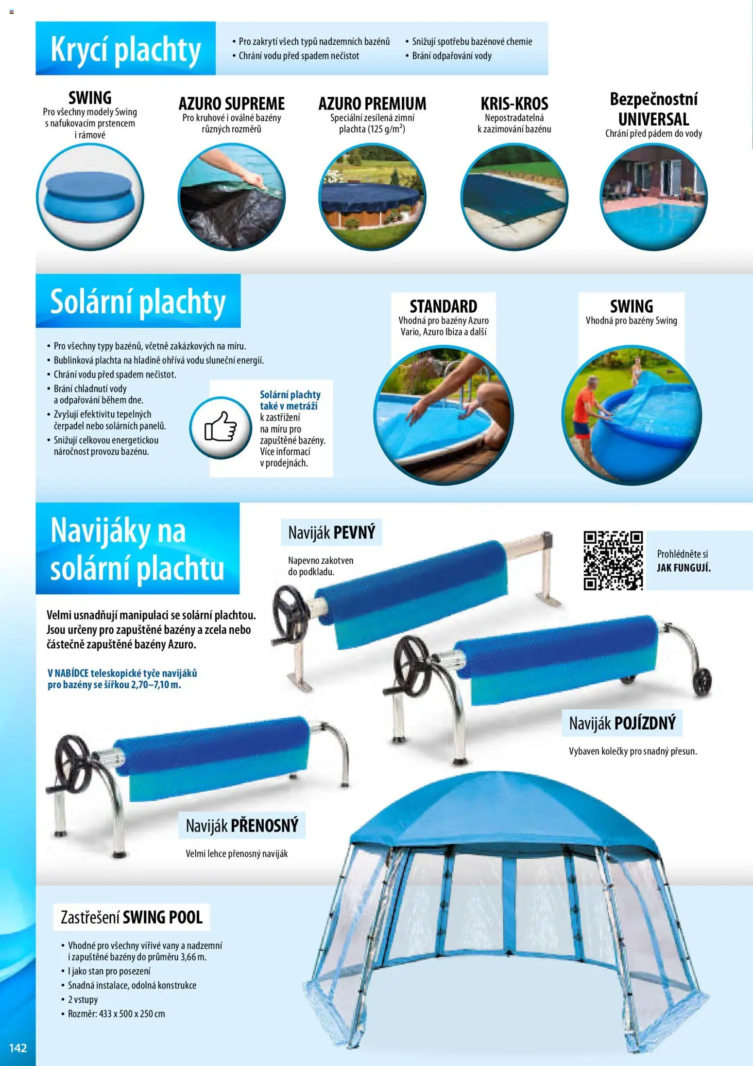 Mountfield katalog od 02.04.2026 | Strana: 142 | Produkty: Bazény, Plachty, Naviják, Modely