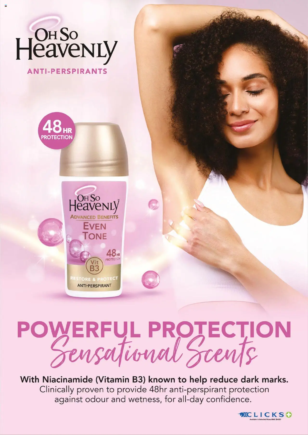 Clicks - Clubcard Magazine │ valid from 01.08.2025 | Page: 64 | Products: Antiperspirant
