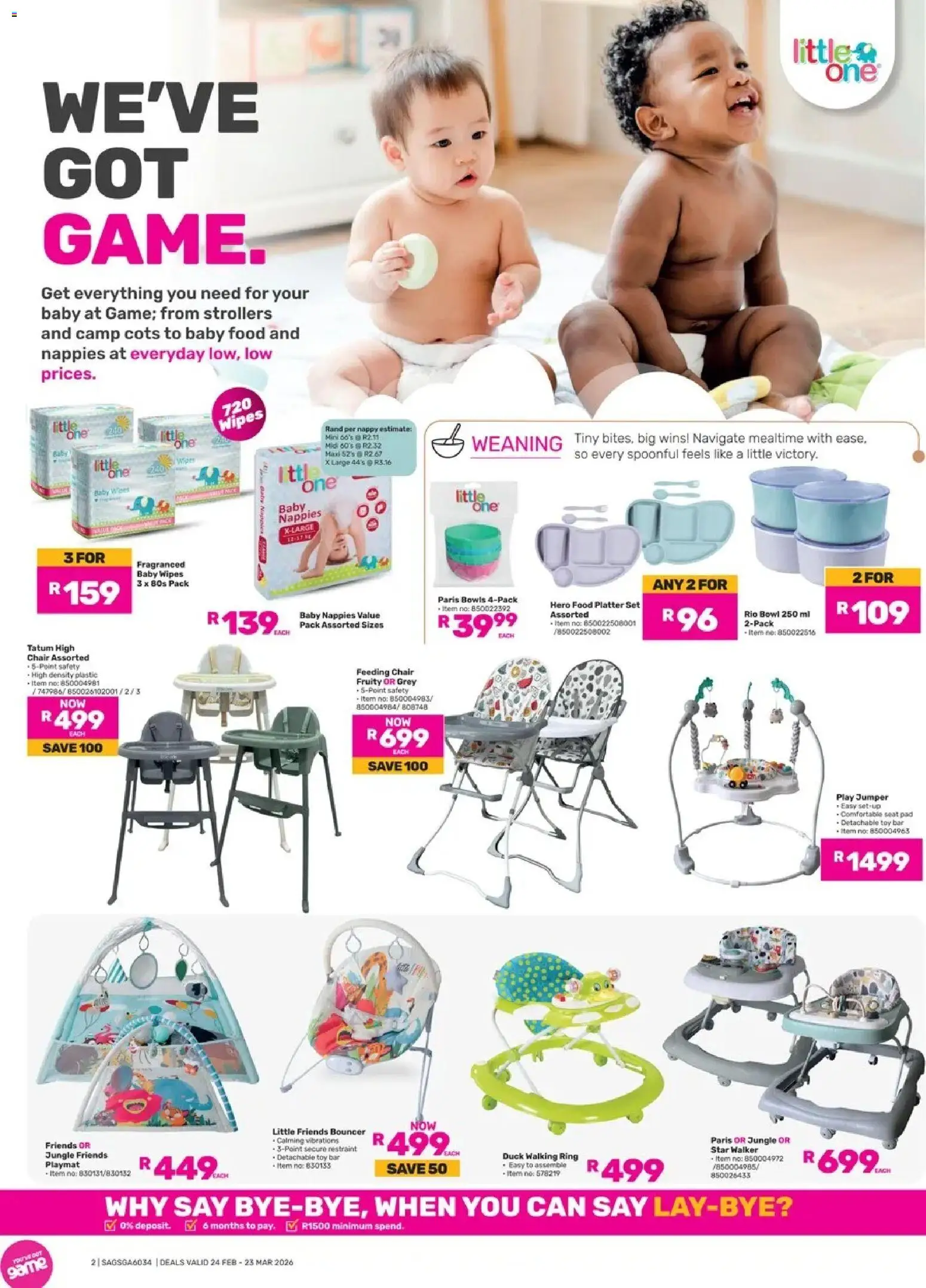 New Game catalogue – valid from 24.02.2026 | Page: 2 | Products: Platter, Bowl, Chair, Bowls