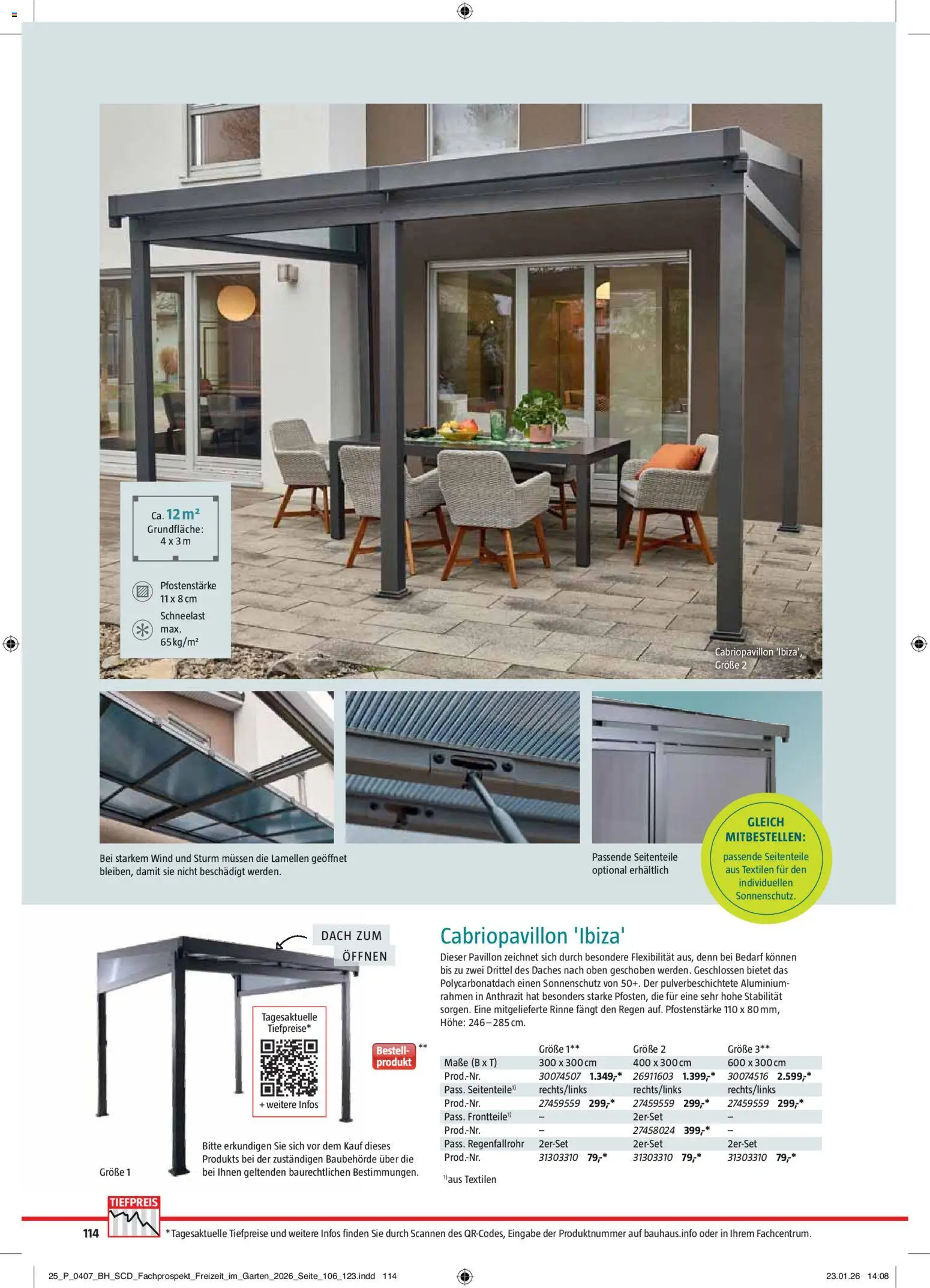 Bauhaus Freizeit im Garten – gültig ab 02.03.2026 | Seite: 114