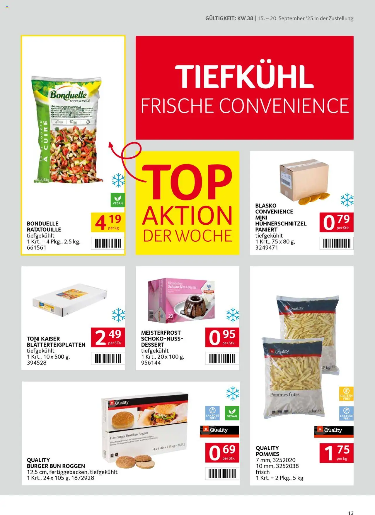 Transgourmet Zustellaktion gültig ab 14.09.2025 | Seite: 11