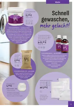 Katalog ProWin Januar/Juni 2026 ab 01.01.2026 gültig | Seite: 51 | Produkte: Waschmaschine, Wasser, Waschmittel
