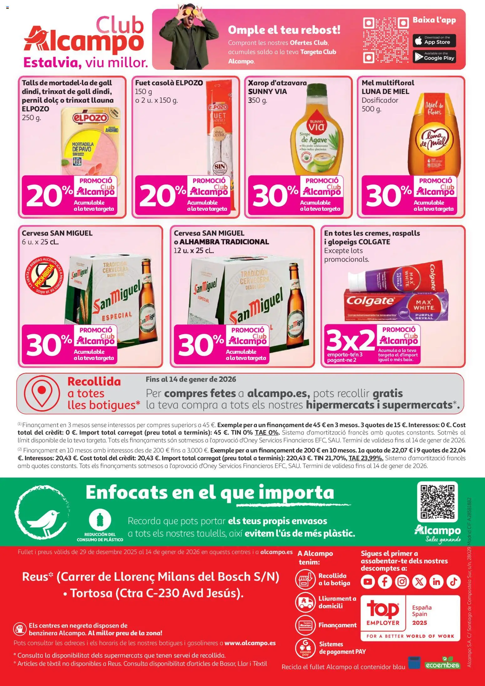 Alcampo - Superstore Cat │ válido desde el 29.12.2025 | Página: 12 | Productos: Ψηφιακή κάμερα, Mortadela